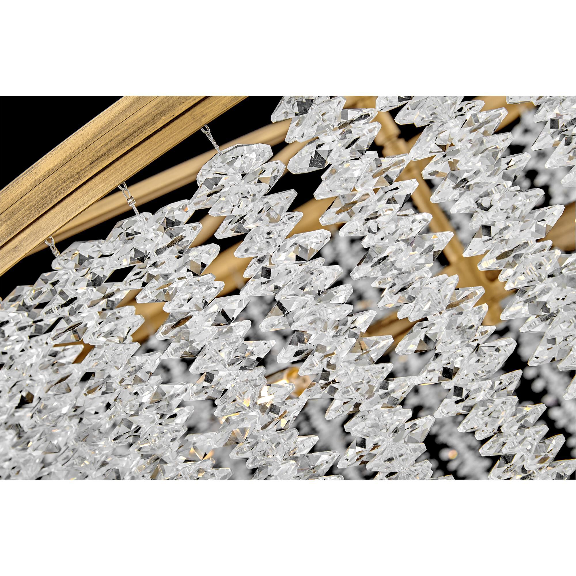 Rubina 30 Inch 6 Light Chandelier