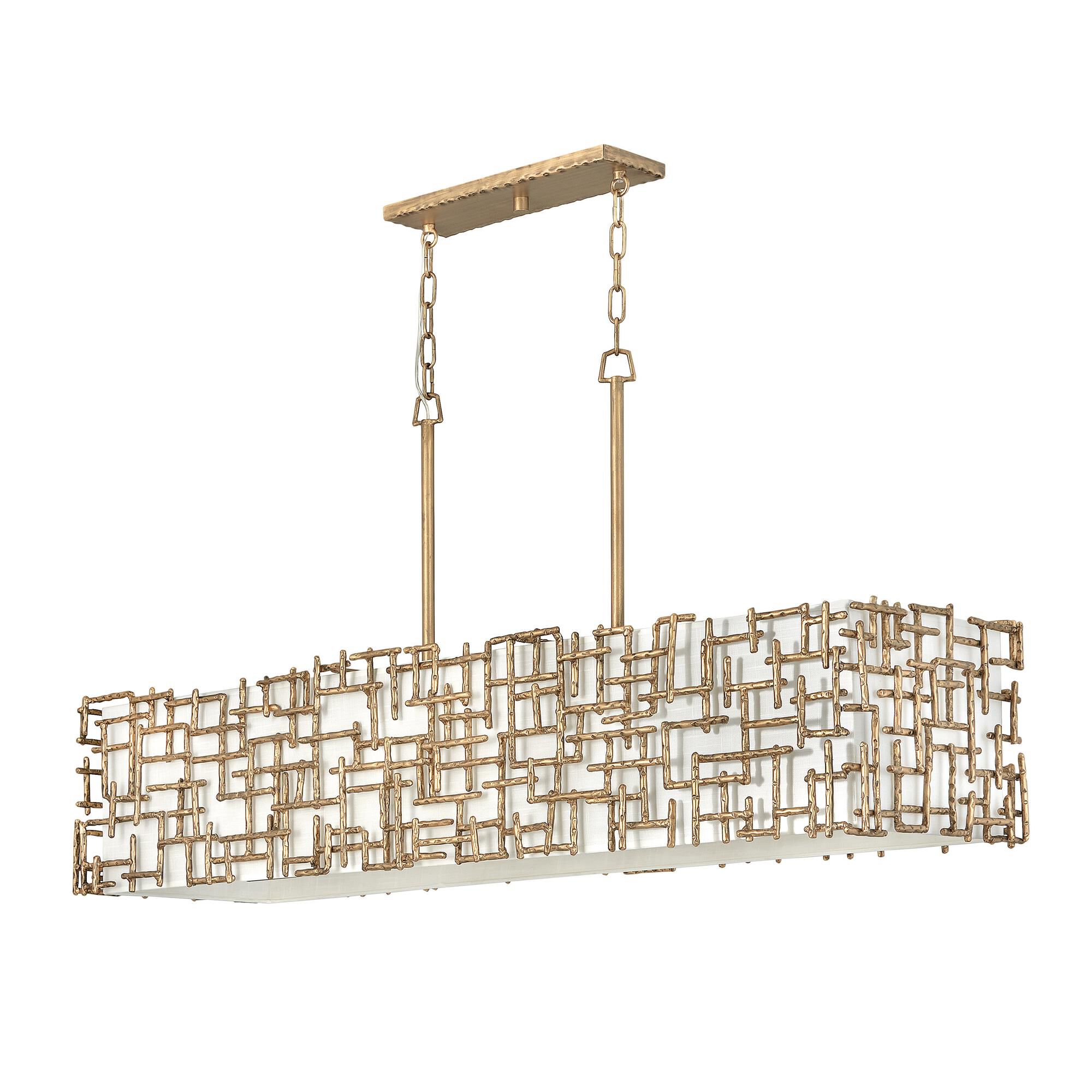 Farrah 48 Inch 8 Light LED Linear Suspension Light