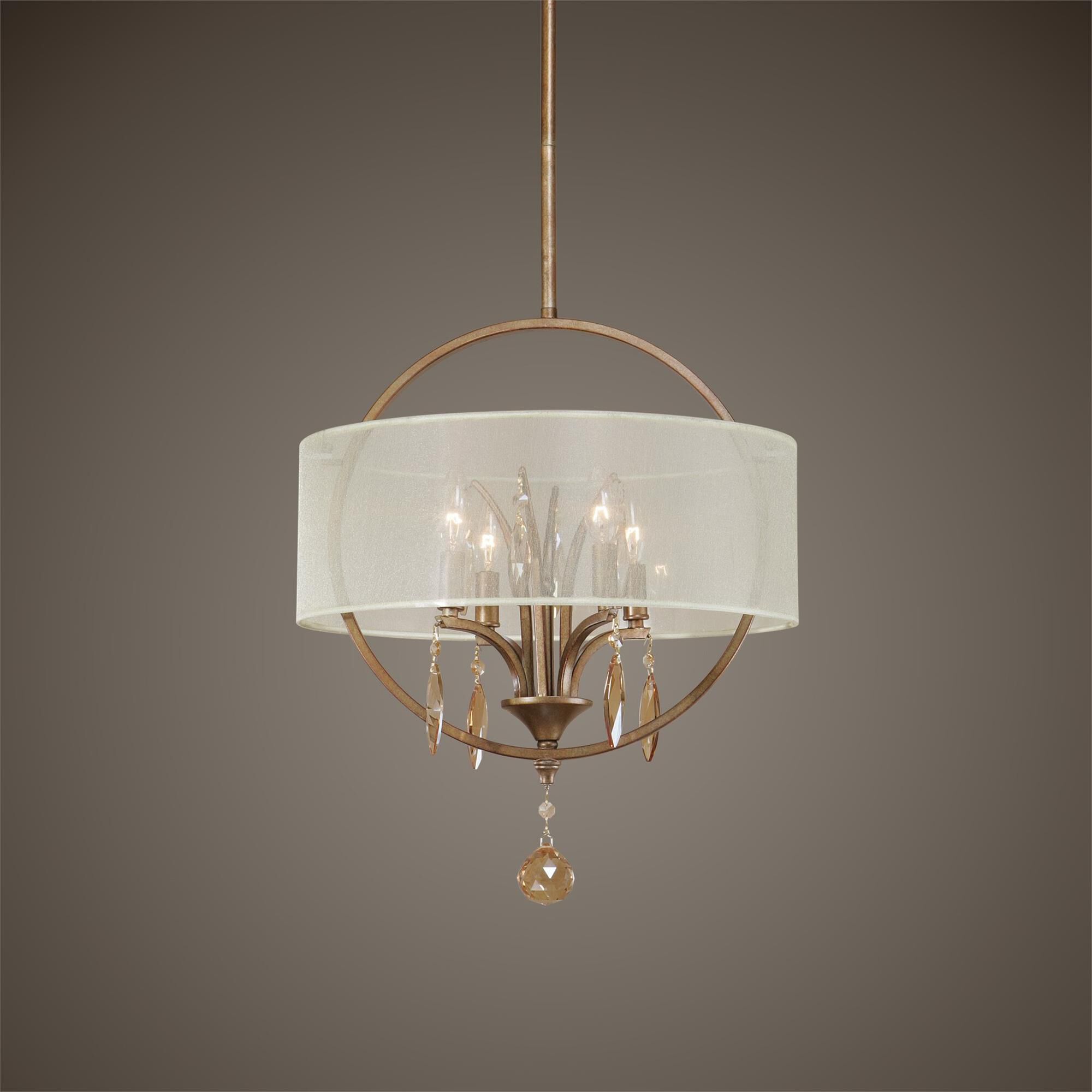 4 Light Mini Chandelier