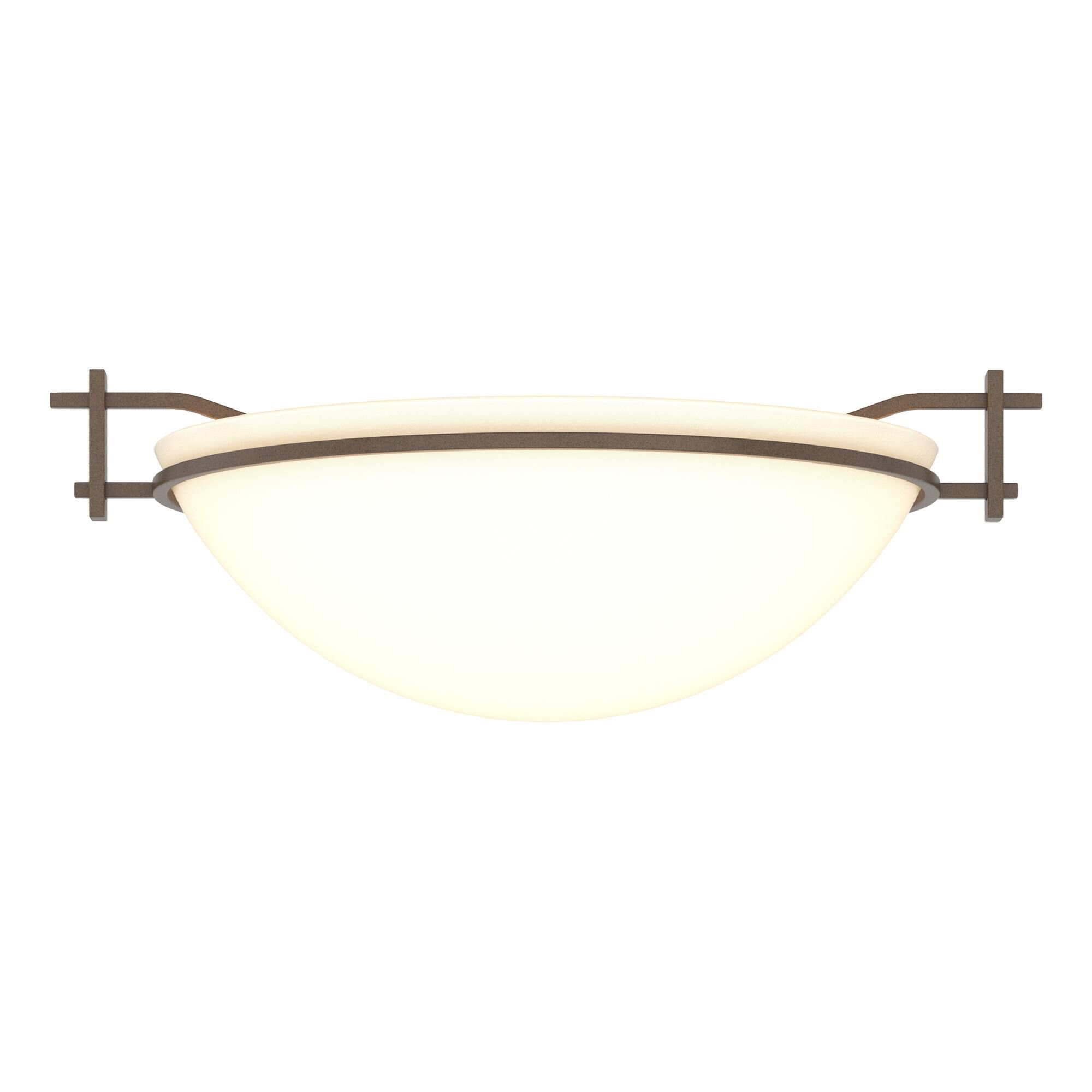 Moonband 11 Inch 1 Light Semi Flush Mount