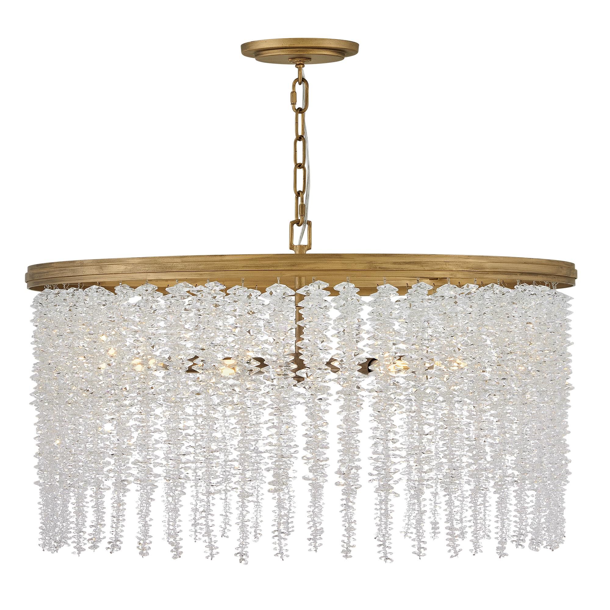 Rubina 30 Inch 6 Light Chandelier