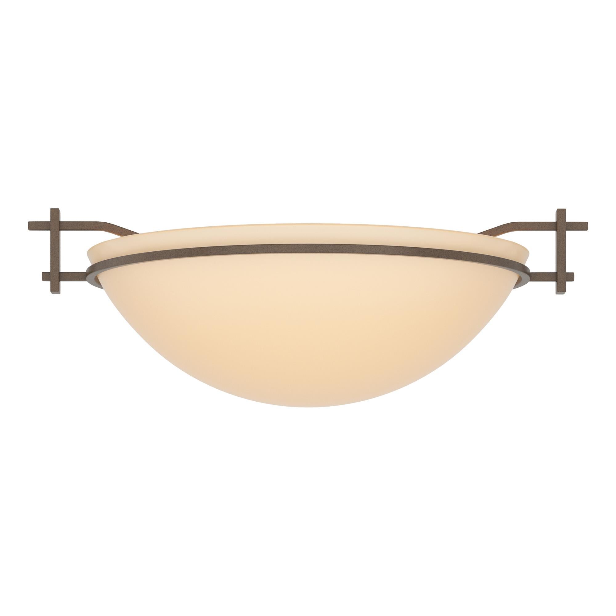 Moonband 11 Inch 1 Light Semi Flush Mount