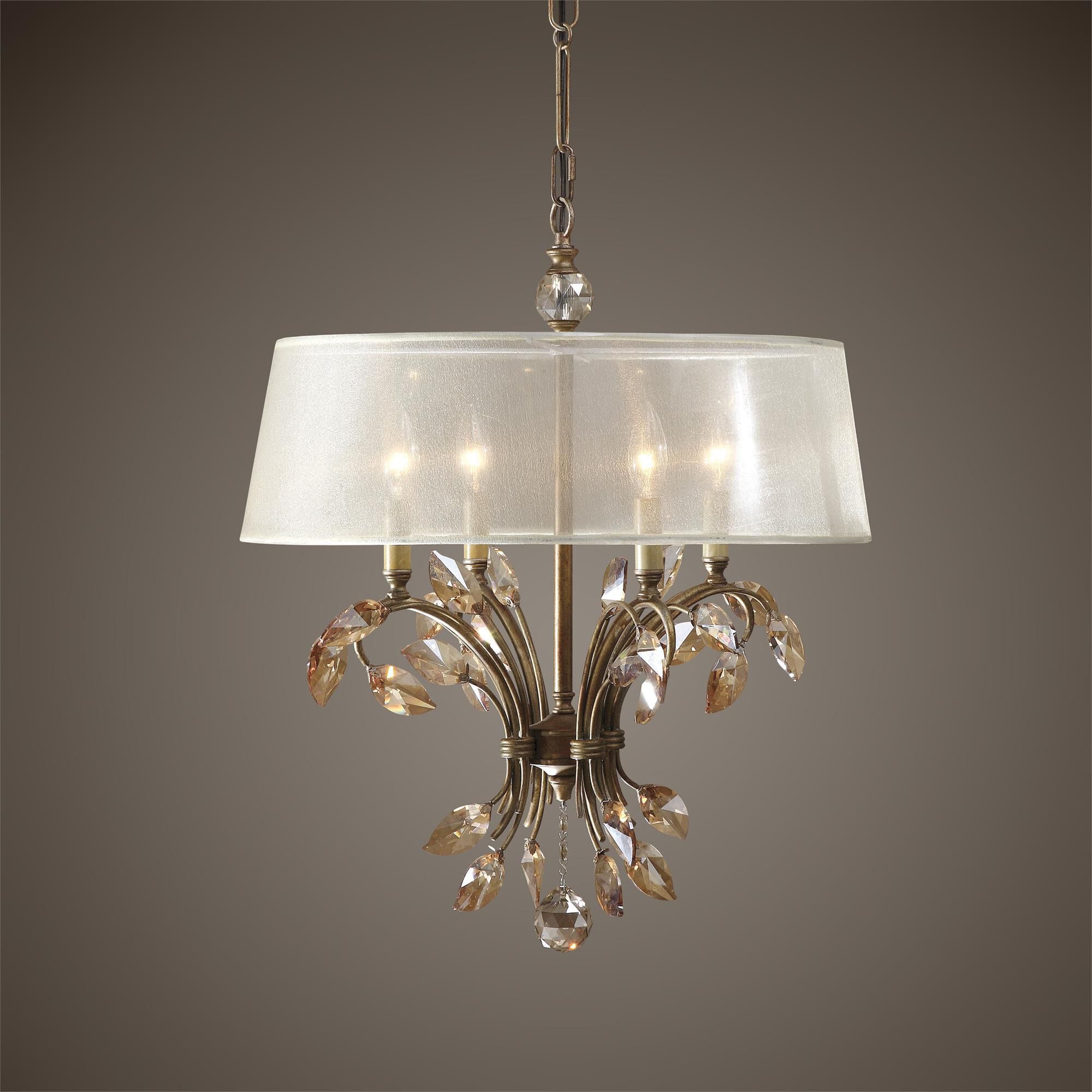 4 Light Mini Chandelier