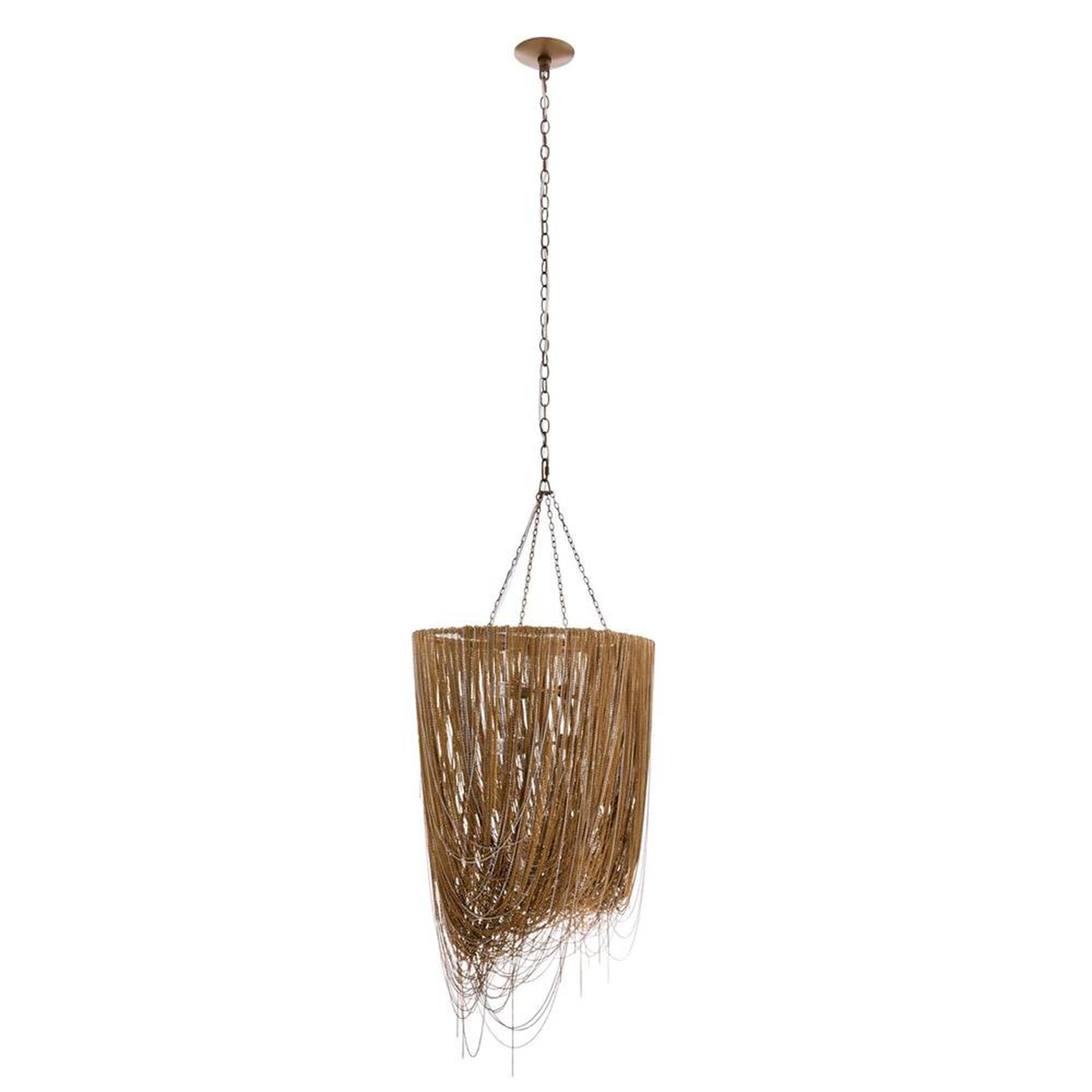 Layla 36 Inch 4 Light Chandelier