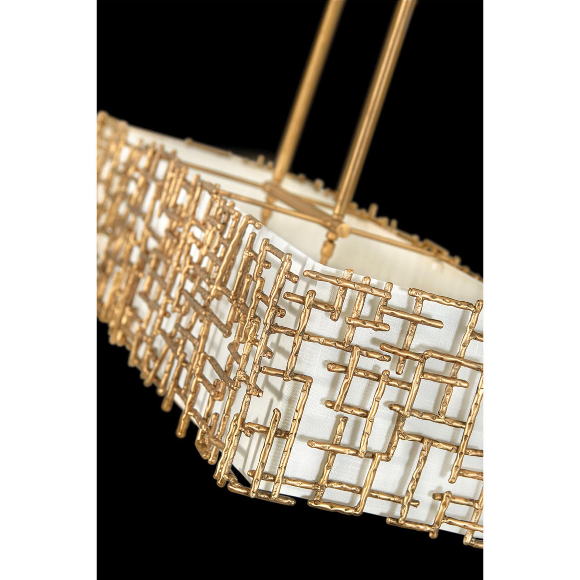 Farrah 48 Inch 8 Light LED Linear Suspension Light