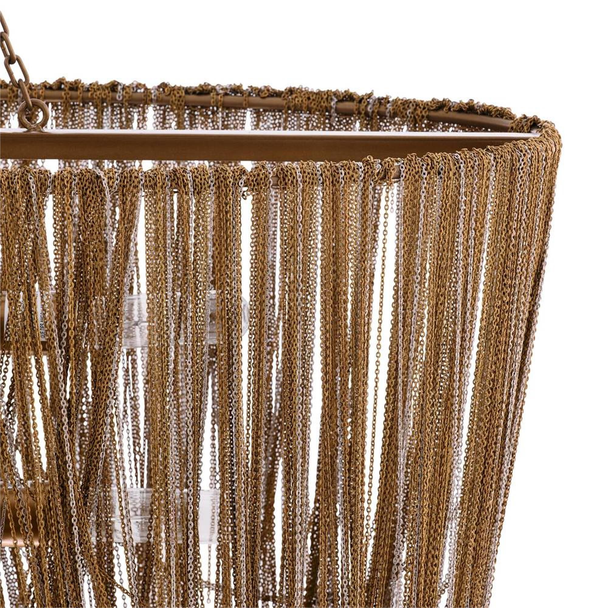 Layla 36 Inch 4 Light Chandelier