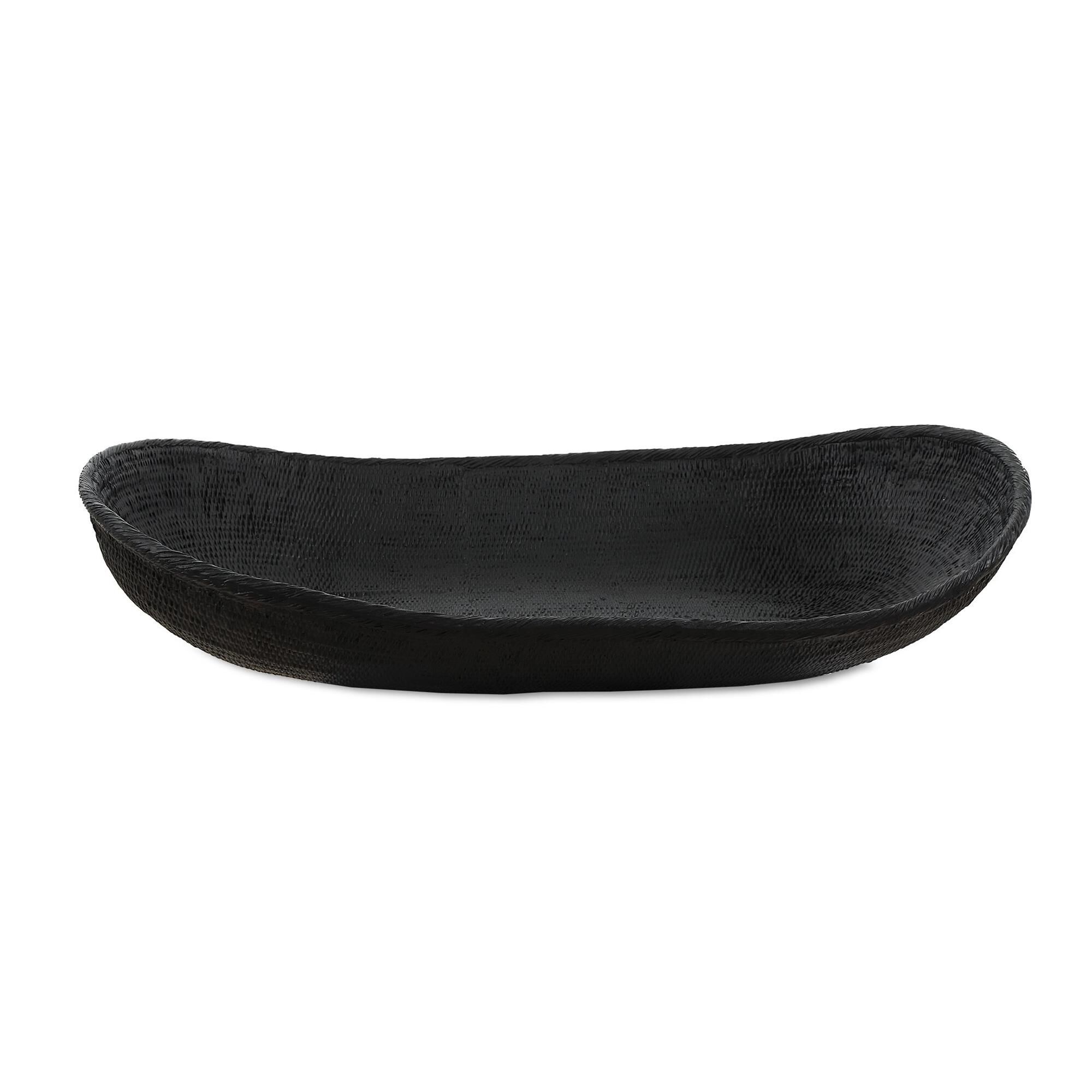 Uttermost Ember Weave Indoor-Outdoor Oblong Bowl Bowl