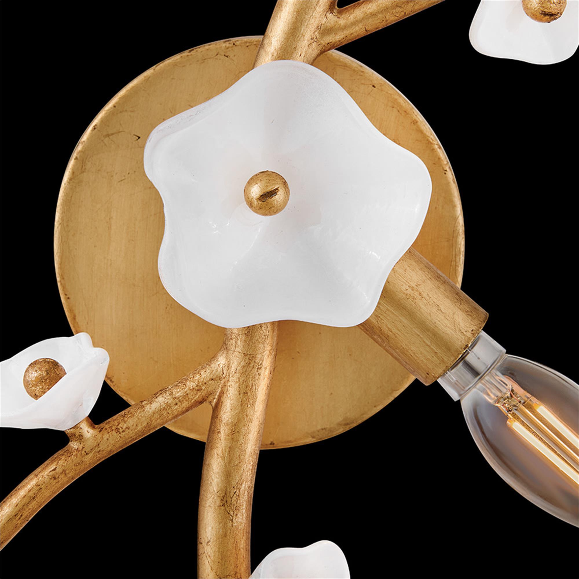 Azalea 8 Inch Wall Sconce